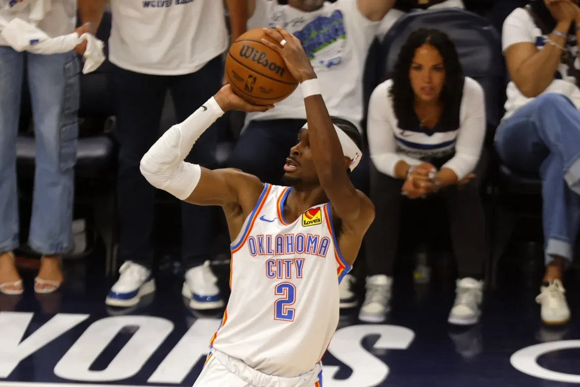 timberwolves vs okc thunder match player stats