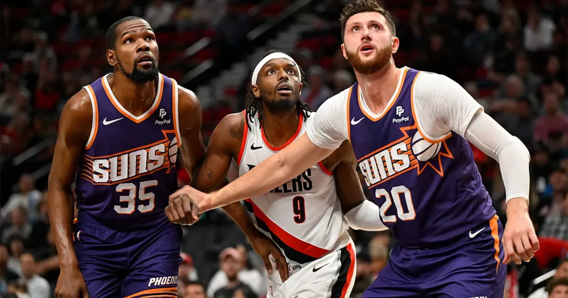 phoenix suns vs portland trail blazers match player stats