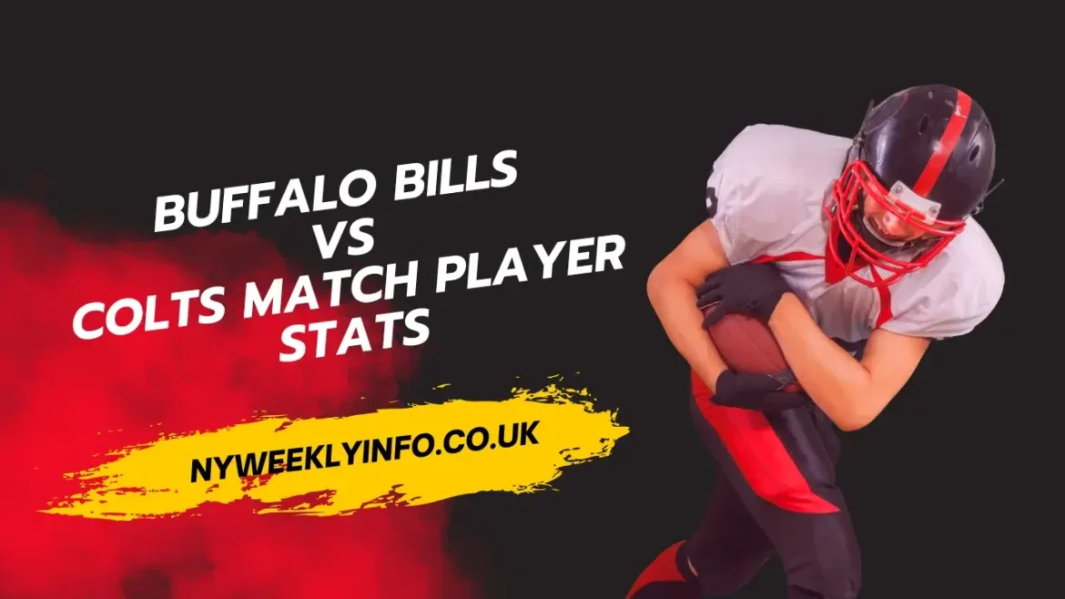 Buffalo Bills vs Colts Match Player Stats Full Game Analysis