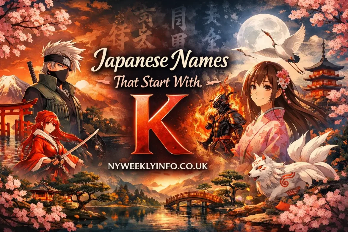 Japanese Names That Start With K Meanings, Kanji and Origin Guide