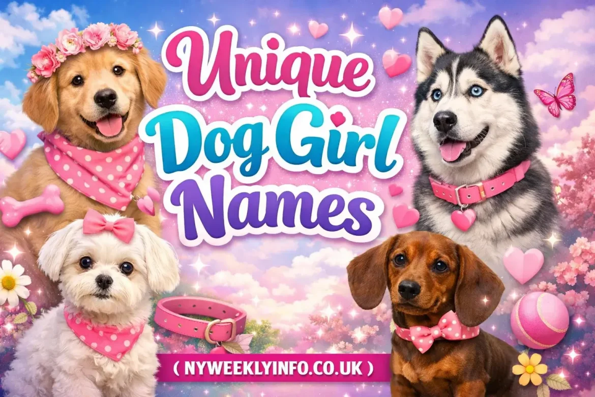 Unique Dog Girl Names 500 Cute Strong and Rare Ideas for Puppies