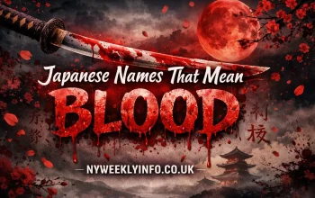Japanese Names That Mean Blood