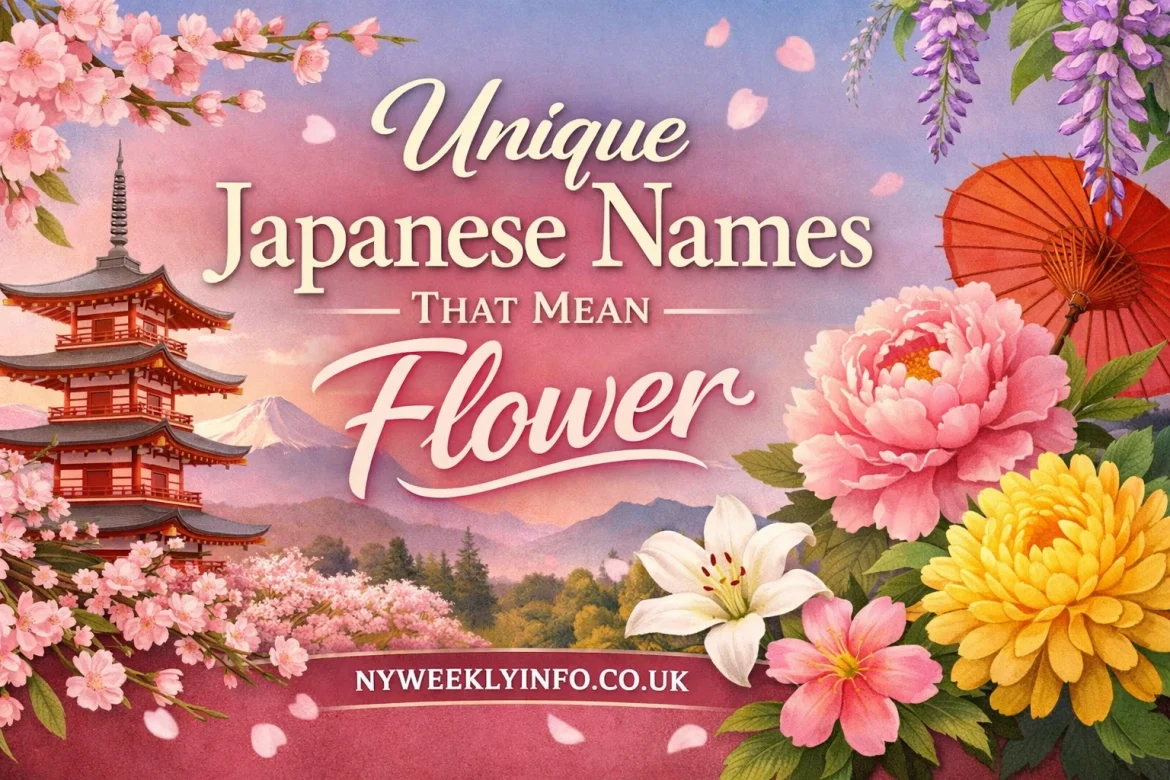 Unique Japanese Names That Mean Flower for Girls, Boys, and Unisex