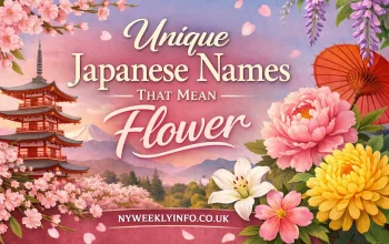 Japanese Names That Mean Flower