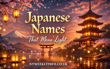 Japanese Names That Mean Light