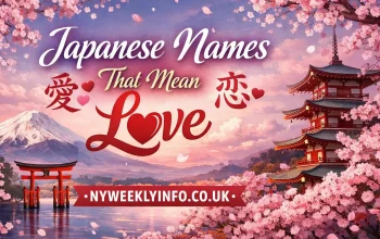 Japanese Names That Mean Love
