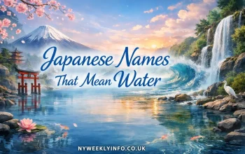 Japanese Names That Mean Water