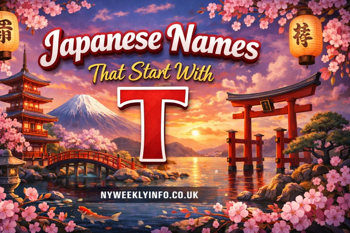 Japanese Names That Start With T