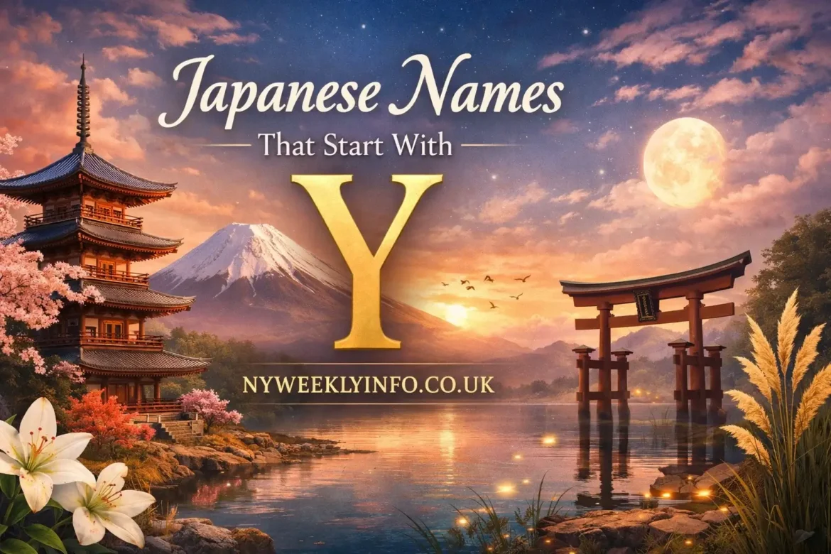 Japanese Names That Start With Y
